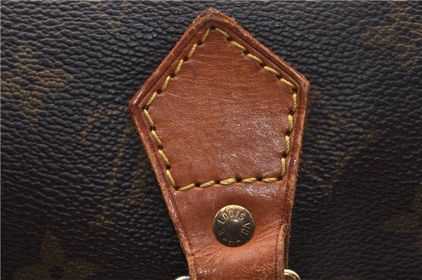 Authentic Louis Vuitton Monogram Speedy 35 Hand Bag M41524 LV 1896D