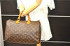 Authentic Louis Vuitton Monogram Speedy 35 Hand Bag M41524 LV 1896D