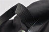 Authentic PRADA Vintage Nylon Tessuto Leather Backpack Purse Black 1896G
