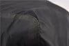 Authentic PRADA Vintage Nylon Tessuto Leather Backpack Purse Black 1896G