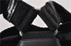 Authentic PRADA Vintage Nylon Tessuto Leather Backpack Purse Black 1896G