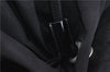 Authentic PRADA Vintage Nylon Tessuto Leather Backpack Purse Black 1896G