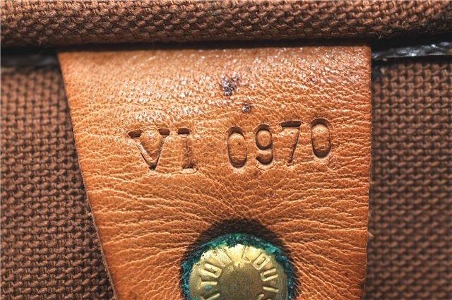 Authentic Louis Vuitton Monogram Speedy 30 Hand Bag M41526 LV 1897D