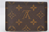 Authentic Louis Vuitton Monogram Porte 2 Cartes Vertical M60533 Pass Case 1897G