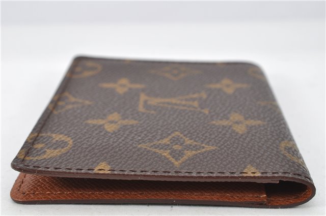 Authentic Louis Vuitton Monogram Porte 2 Cartes Vertical M60533 Pass Case 1897G