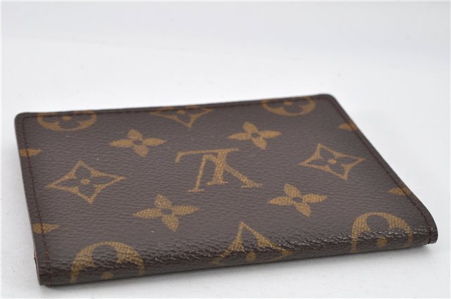 Authentic Louis Vuitton Monogram Porte 2 Cartes Vertical M60533 Pass Case 1897G