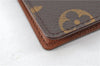 Authentic Louis Vuitton Monogram Porte 2 Cartes Vertical M60533 Pass Case 1897G