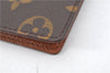 Authentic Louis Vuitton Monogram Porte 2 Cartes Vertical M60533 Pass Case 1897G