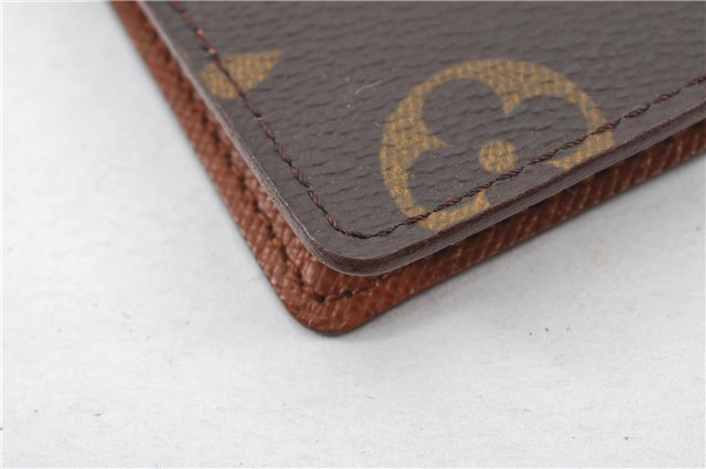 Authentic Louis Vuitton Monogram Porte 2 Cartes Vertical M60533 Pass Case 1897G