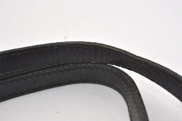 Authentic GUCCI Vintage Shoulder Tote Bag GG Nylon Leather 295252 Black 1897I