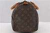 Authentic Louis Vuitton Monogram Speedy 30 Hand Bag M41526 LV 1898D