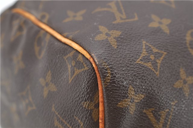 Authentic Louis Vuitton Monogram Speedy 30 Hand Bag M41526 LV 1898D