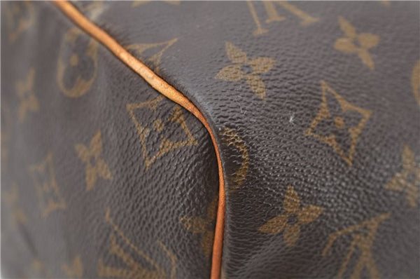 Authentic Louis Vuitton Monogram Speedy 30 Hand Bag M41526 LV 1898D