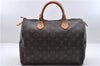 Authentic Louis Vuitton Monogram Speedy 30 Hand Bag M41526 LV 1899D