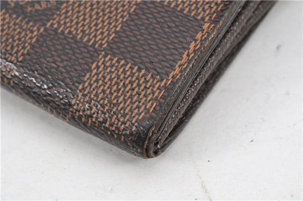 Authentic Louis Vuitton Damier Portefeuille Sarah Long Wallet N61734 LV 1900G