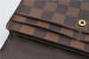 Authentic Louis Vuitton Damier Portefeuille Sarah Long Wallet N61734 LV 1900G