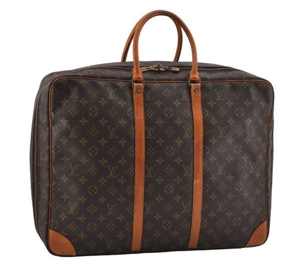 Authentic Louis Vuitton Monogram Sirius 50 Travel Boston Bag M41406 LV 1900I