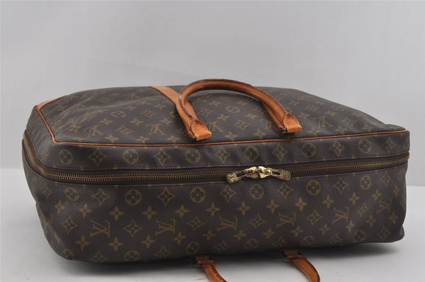 Authentic Louis Vuitton Monogram Sirius 50 Travel Boston Bag M41406 LV 1900I