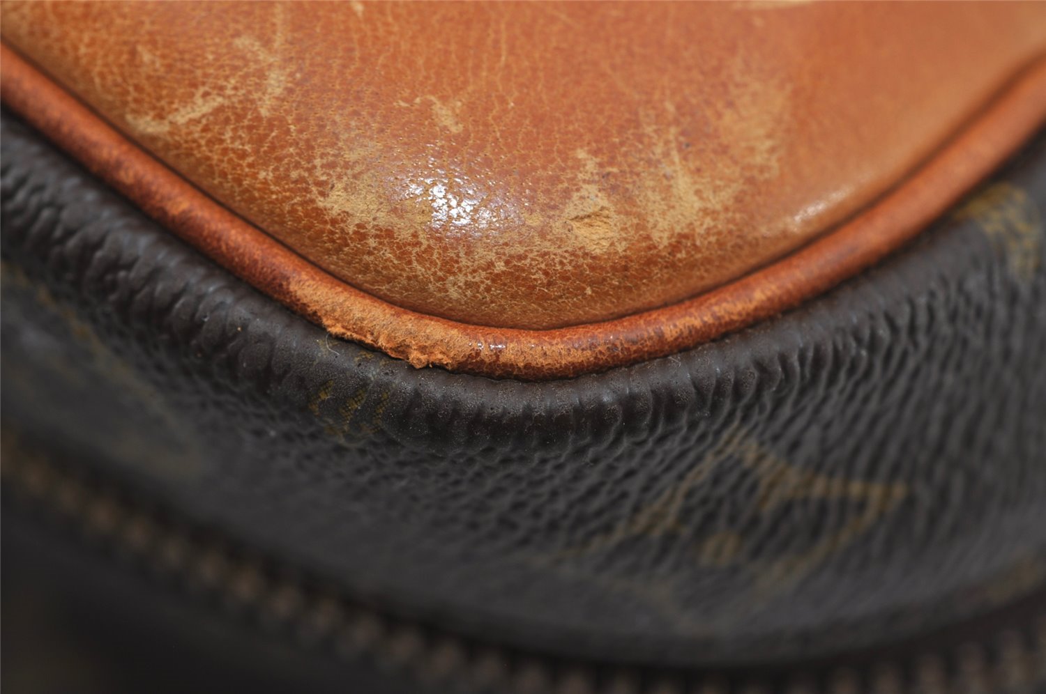 Authentic Louis Vuitton Monogram Sirius 50 Travel Boston Bag M41406 LV 1900I