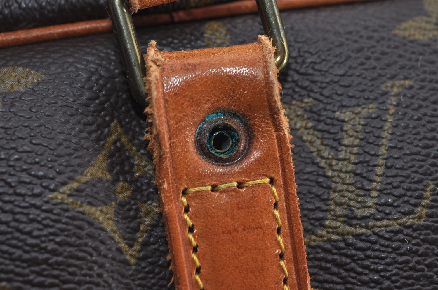 Authentic Louis Vuitton Monogram Sirius 50 Travel Boston Bag M41406 LV 1900I