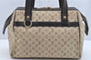 Auth Louis Vuitton Monogram Mini Josephine PM Hand Bag M92215 Khaki Beige 1901I