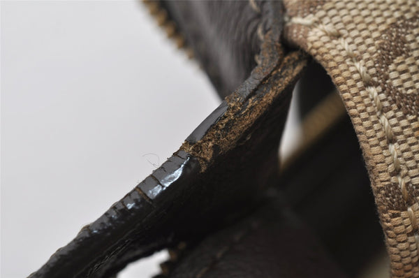 Auth Louis Vuitton Monogram Mini Josephine PM Hand Bag M92215 Khaki Beige 1901I