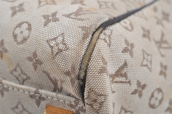 Auth Louis Vuitton Monogram Mini Josephine PM Hand Bag M92215 Khaki Beige 1901I