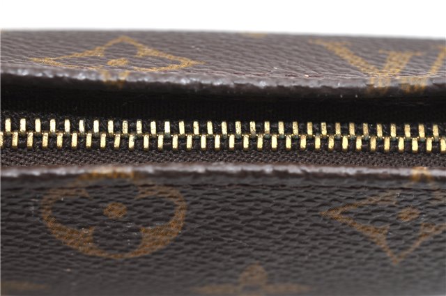 Authentic Louis Vuitton Monogram Pouch For Bucket PM LV Junk 1902G