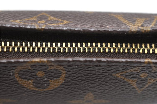 Authentic Louis Vuitton Monogram Pouch For Bucket PM LV Junk 1902G