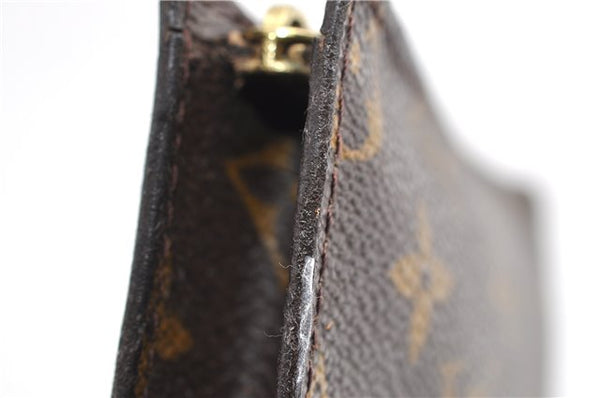 Authentic Louis Vuitton Monogram Pouch For Bucket PM LV Junk 1902G