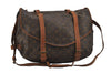 Authentic Louis Vuitton Monogram Saumur 43 Shoulder Cross Bag M42252 Junk 1902I