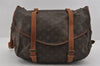 Authentic Louis Vuitton Monogram Saumur 43 Shoulder Cross Bag M42252 Junk 1902I
