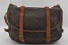 Authentic Louis Vuitton Monogram Saumur 43 Shoulder Cross Bag M42252 Junk 1902I