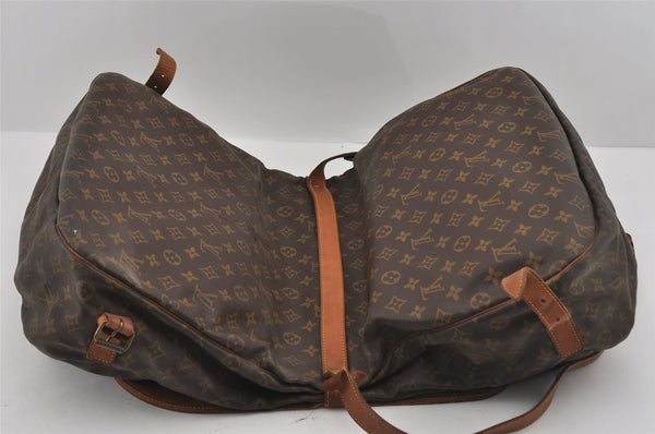 Authentic Louis Vuitton Monogram Saumur 43 Shoulder Cross Bag M42252 Junk 1902I