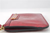 Authentic Louis Vuitton Vernis Pochette Cles NM Coin Purse Case M91669 Red 1903G