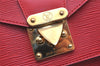 Authentic Louis Vuitton Epi Monceau 2Way Shoulder Hand Bag Red M52127 LV 1903I