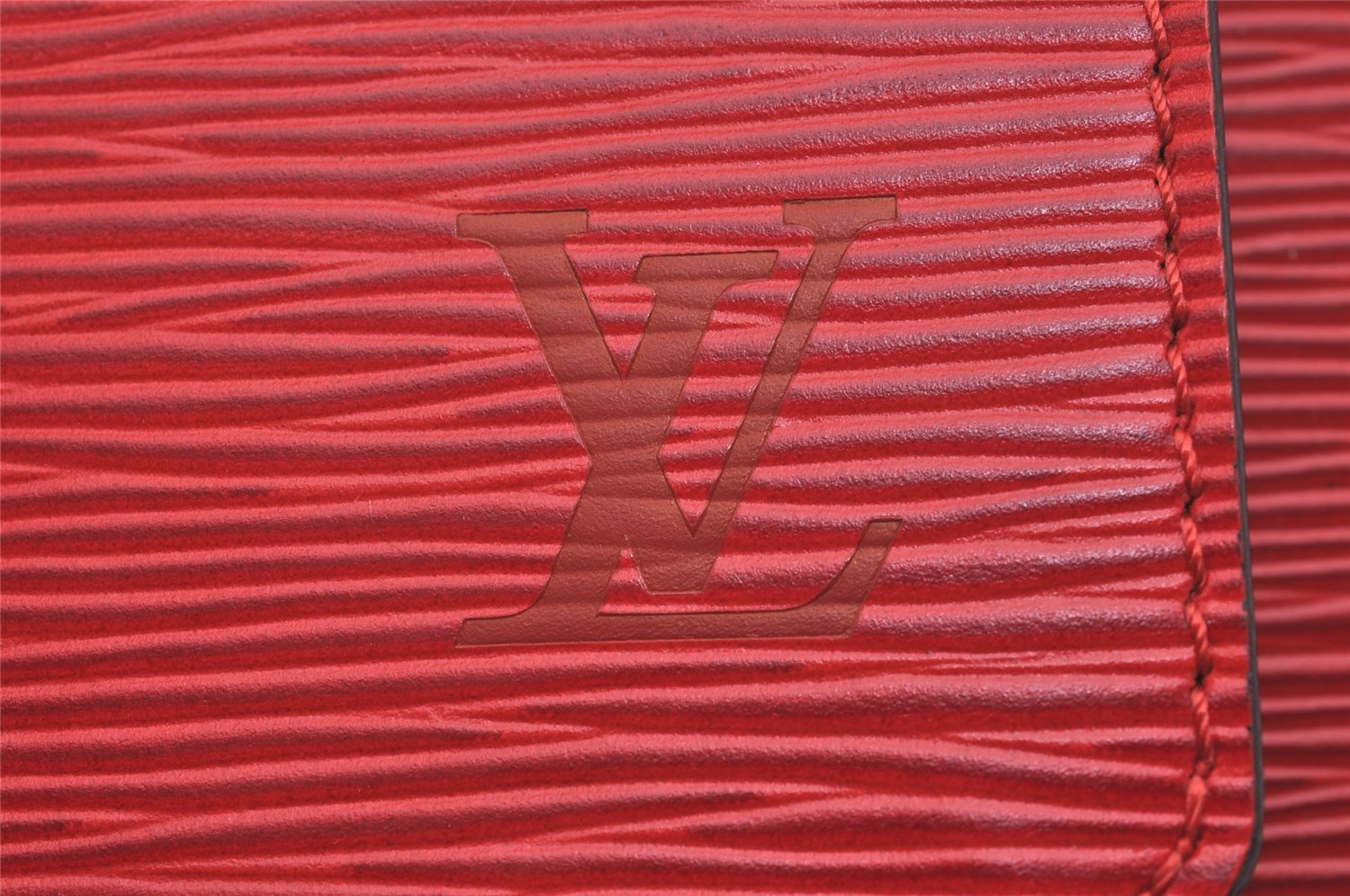 Authentic Louis Vuitton Epi Monceau 2Way Shoulder Hand Bag Red M52127 LV 1903I