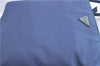 Authentic PRADA Nylon Shoulder Tote Bag Purse Blue 1904D