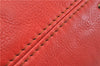 Authentic Chloe Vintage Mini Paddington Leather Hand Bag Purse Red 1904F