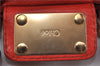 Authentic Chloe Vintage Mini Paddington Leather Hand Bag Purse Red 1904F