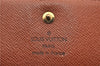 Authentic Louis Vuitton Monogram M61652 Porte Monnaie Billet Carte Credit 1904G