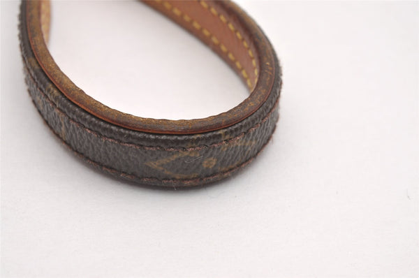 Authentic Louis Vuitton Monogram Leash Baxter MM Dog Lead M58056 LV 1904I