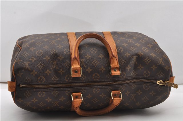 Authentic Louis Vuitton Monogram Keepall 45 Travel Boston Bag M41428 LV 1905G