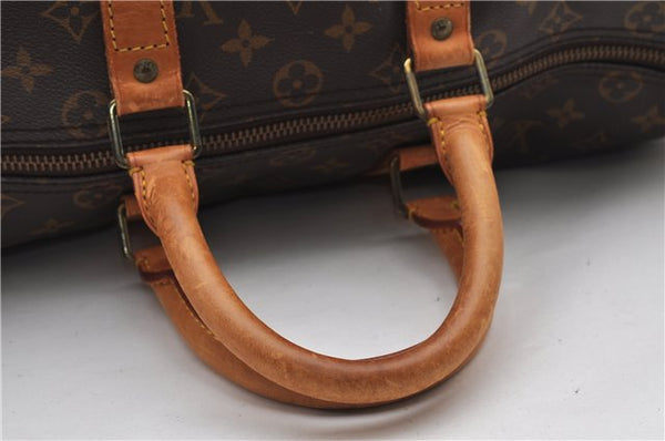Authentic Louis Vuitton Monogram Keepall 45 Travel Boston Bag M41428 LV 1905G
