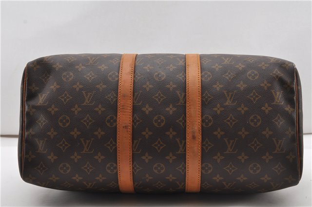 Authentic Louis Vuitton Monogram Keepall 45 Travel Boston Bag M41428 LV 1905G
