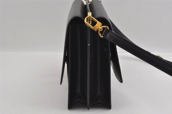 Authentic Louis Vuitton Epi Grenelle Shoulder Cross Body Bag M52362 Black 1905I