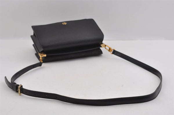 Authentic Louis Vuitton Epi Grenelle Shoulder Cross Body Bag M52362 Black 1905I