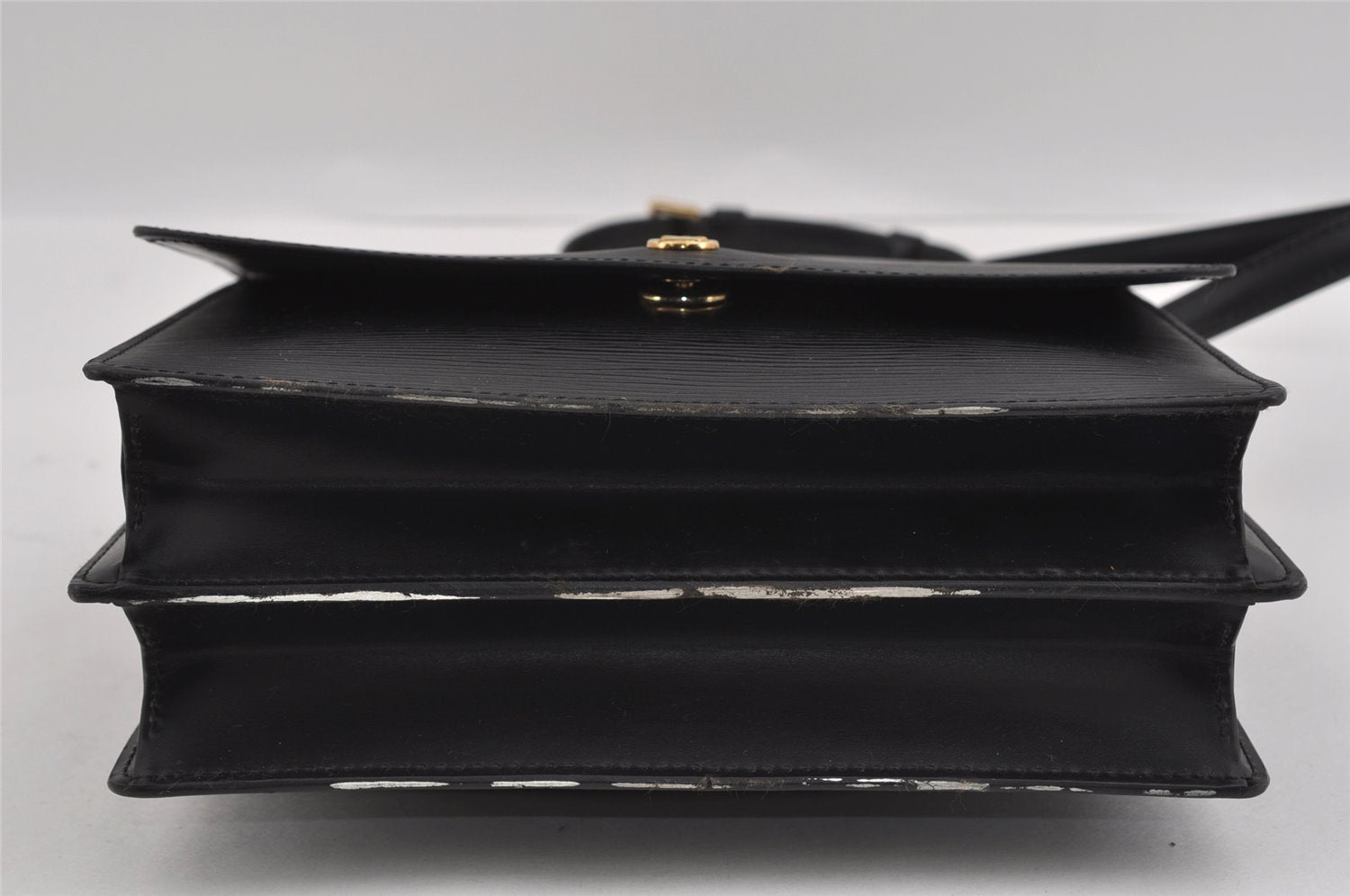 Authentic Louis Vuitton Epi Grenelle Shoulder Cross Body Bag M52362 Black 1905I