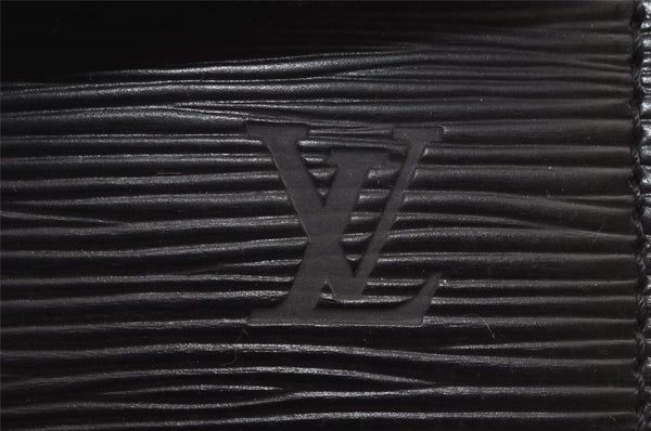 Authentic Louis Vuitton Epi Grenelle Shoulder Cross Body Bag M52362 Black 1905I