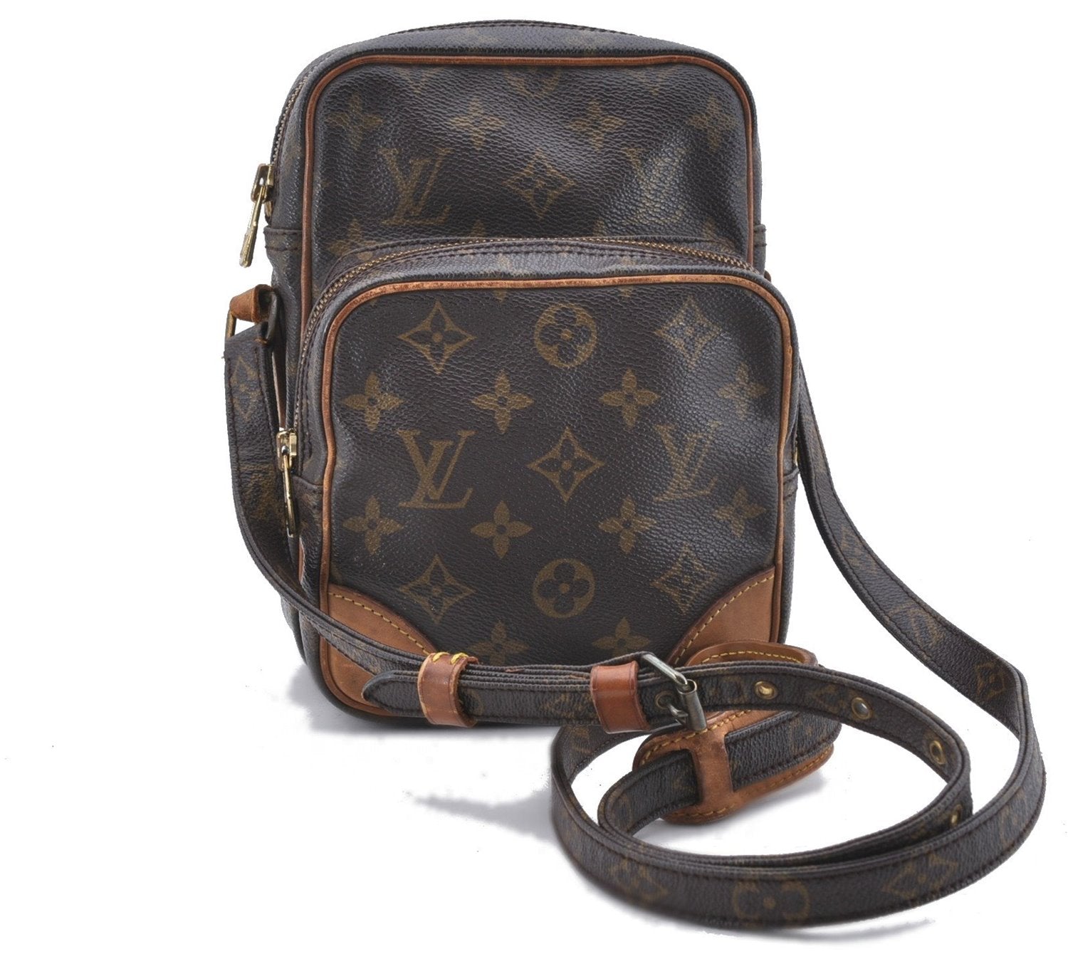 Authentic Louis Vuitton Monogram Amazone Shoulder Cross Body Bag M45236 LV 1906D